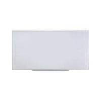 Dry Erase Board, Melamine, 96 X 48, Satin-finished Aluminum Frame