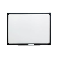 Dry Erase Board, Melamine, 24 X 18, Black Frame