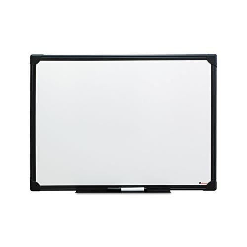 Dry Erase Board, Melamine, 24 X 18, Black Frame