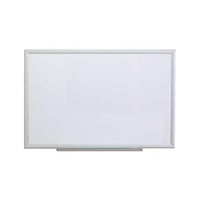 Dry Erase Board, Melamine, 36 X 24, Aluminum Frame