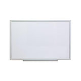 Dry Erase Board, Melamine, 36 X 24, Aluminum Frame