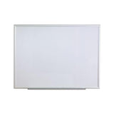 Dry Erase Board, Melamine, 48 X 36, Aluminum Frame