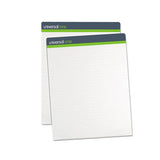 Renewable Resource Sugarcane Based Easel Pads, 27 X 34, White, 50 Sheets, 2-carton