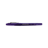 Stick Porous Point Pen, Medium 0.7mm, Blue Ink-barrel, Dozen