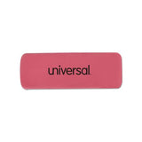 Bevel Block Erasers, Rectangular, Small, Pink, Elastomer, 20-pack