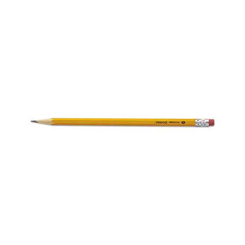 #2 Woodcase Pencil, Hb (#2), Black Lead, Yellow Barrel, 144-box