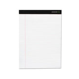 Premium Ruled Writing Pads, Narrow Rule, 5 X 8, White, 50 Sheets, 6-pack