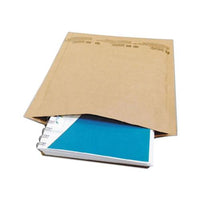 Natural Self-seal Cushioned Mailer, #5, Barrier Bubble Lining, Self-adhesive Closure, 10.5 X 16, Natural Kraft, 80-carton