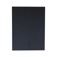 Casebound Hardcover Notebook, Wide-legal Rule, Black Cover, 10.25 X 7.68, 150 Sheets