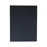 Casebound Hardcover Notebook, Wide-legal Rule, Black Cover, 10.25 X 7.68, 150 Sheets