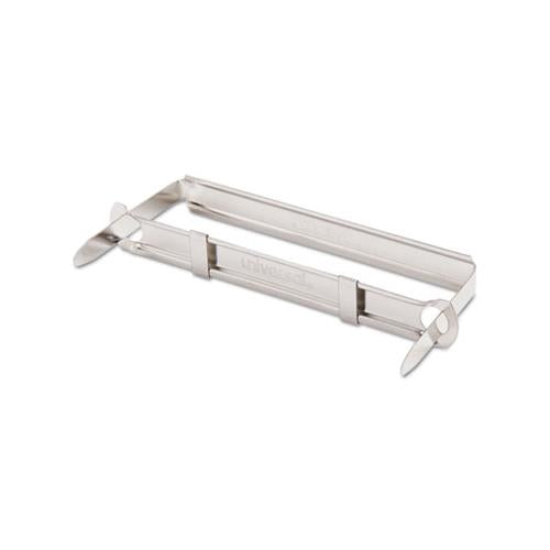 Two-piece Paper Fasteners, 1" Capacity, 2.75" Center To Center, Silver, 50-box