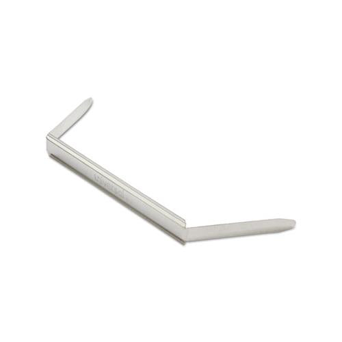 Two-piece Paper Fasteners, 1" Capacity, 2.75" Center To Center, Silver, 100-box