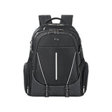 Active Laptop Backpack, 17.3", 12 1-2 X 6 1-2 X 19, Black