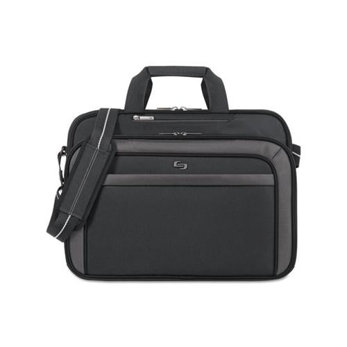 Pro Checkfast Briefcase, 17.3", 17" X 5 1-2" X 13 3-4", Black