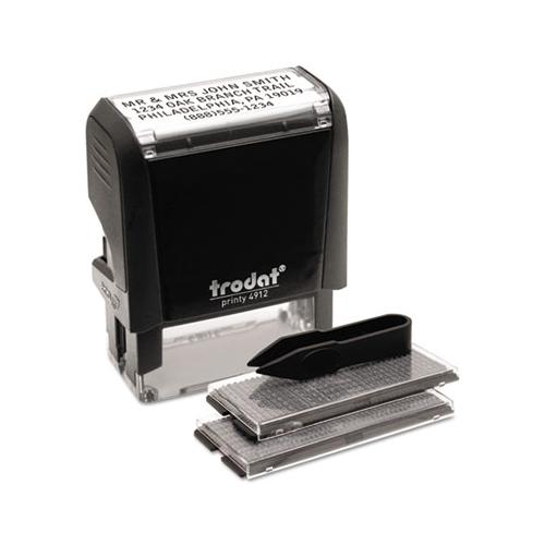 Self-inking Do It Yourself Message Stamp, 3-4 X 1 7-8