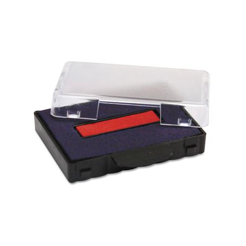 T5440 Dater Replacement Ink Pad, 1 1-8 X 2, Blue-red