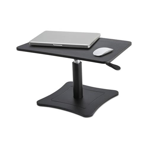 High Rise Adjustable Laptop Stand, 21 X 13 X 12 To 15 3-4, Black