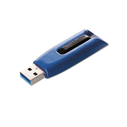 V3 Max Usb 3.0 Flash Drive, 64 Gb, Blue