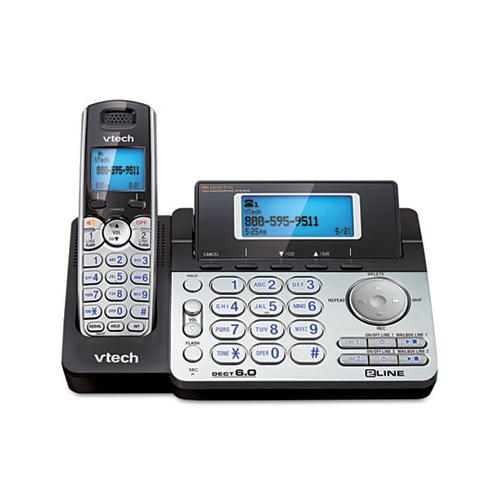 Two-line Expandable Cordless Phone With Answering System