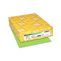 Color Cardstock, 65 Lb, 8.5 X 11, Martian Green, 250-pack