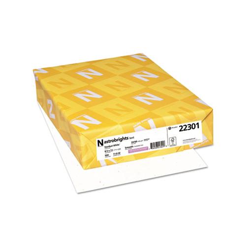 Color Paper, 24 Lb, 8.5 X 11, Stardust White, 500-ream