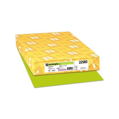 Color Paper, 24 Lb, 11 X 17, Terra Green, 500-ream