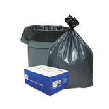 Can Liners, 45 Gal, 1.55 Mil, 39" X 46", Gray, 50-carton