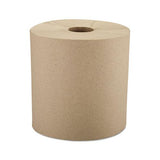 Hardwound Roll Towels, 8" X 800 Ft, Natural, 6 Rolls-carton