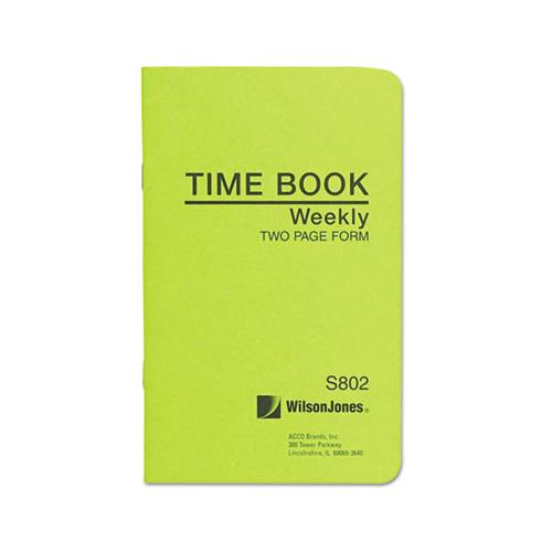 Foreman's Time Book, Week Ending, 4-1-8 X 6-3-4, 36-page Book