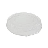 Caterline Dome Lids, Plastic, 18" Diameter, 2 3-4" High, Clear, 25-carton