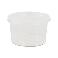 Container,w-lid,8oz,clr