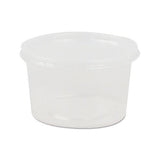 Container,w-lid,8oz,clr