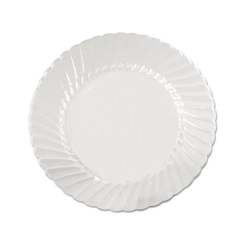 Classicware Plates, Plastic, 9 In, Clear, 18-bag, 10 Bag-carton