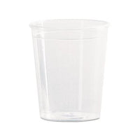 Comet Plastic Portion-shot Glass, 2 Oz., Clear, 50-pack