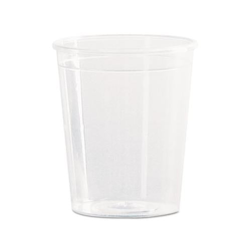 Comet Plastic Portion-shot Glass, 2 Oz., Clear, 50-pack