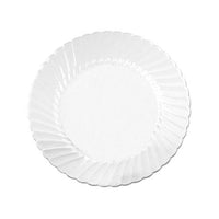 Classicware Plates, Plastic, 10.25 In, Clear, 12-bag, 12 Bag-carton