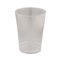 Comet Plastic Tumblers, Cold Drink, Clear, 10oz, 500-carton