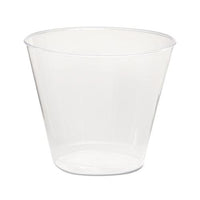 Comet Plastic Tumbler, 5 Oz., Clear, Squat, 50-pack