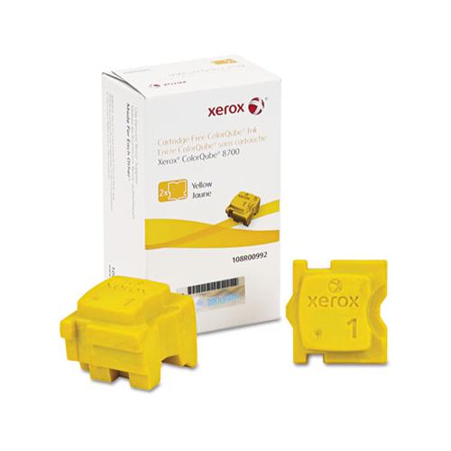 108r00992 Solid Ink Stick, 4200 Page-yield, Yellow, 2-box