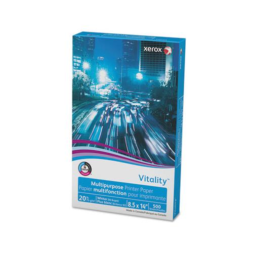 Vitality Multipurpose Print Paper, 92 Bright, 20lb, 8.5 X 14, White, 500-ream