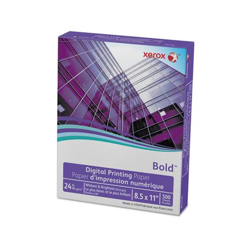 Bold Digital Printing Paper, 98 Bright, 24lb, 8.5 X 11, White, 500-ream