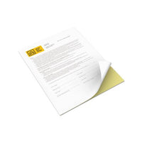 Revolution Digital Carbonless Paper, 2-part, 8.5 X 11, Canary-white, 5, 000-carton