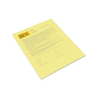 Revolution Digital Carbonless Paper, 1-part, 8.5 X 11, Canary, 500-ream
