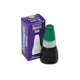 Refill Ink For Xstamper Stamps, 10ml-bottle, Green