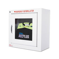 Aed Wall Cabinet, 17w X 9 1-2d X 17h, White