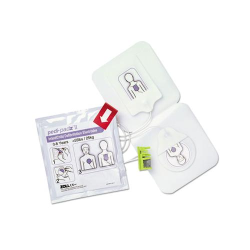 Pedi-padz Ii Defibrillator Pads, Children Up To 8 Years Old, 2-year Shelf Life